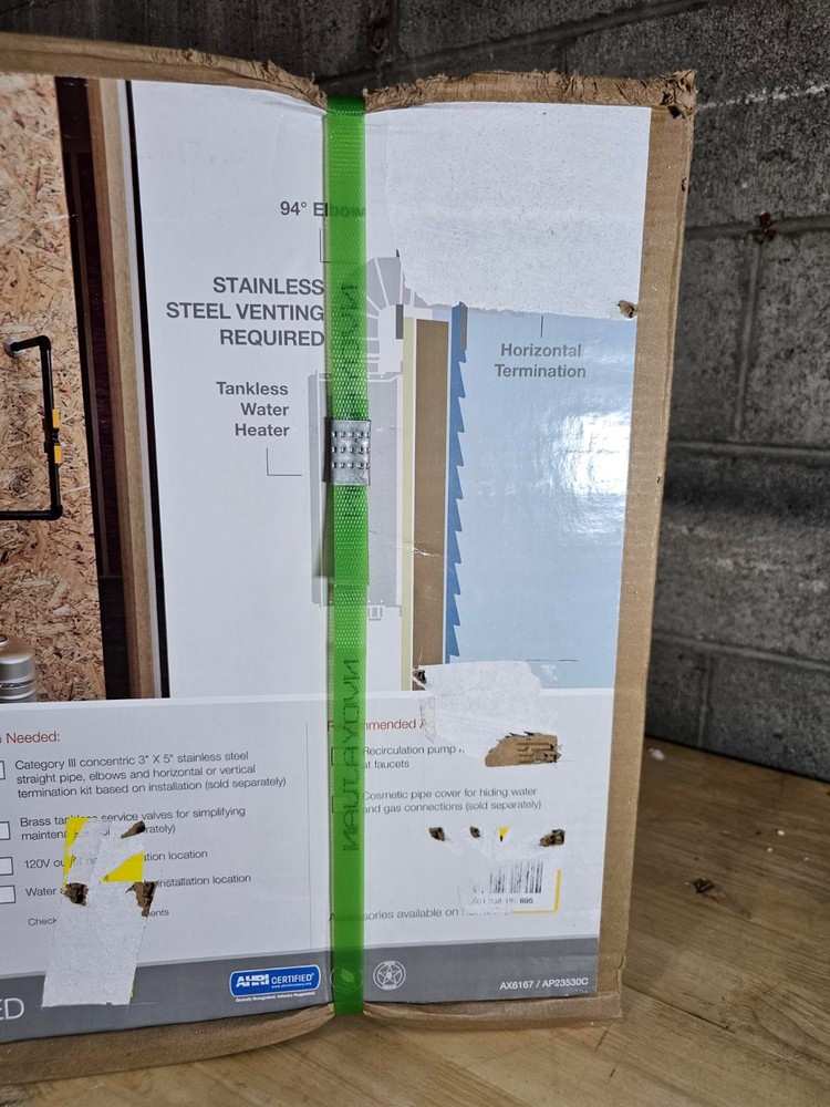 Rheem Natural Gas Indoor SMART Tankless Water Heater 9.5 GPM ECO200DVELN-3