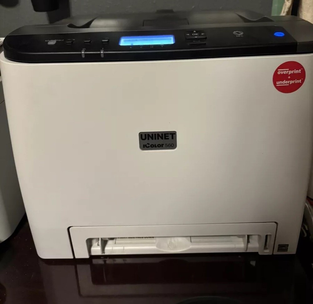 Uninet iColor 540 White Toner Printer with RIP software
