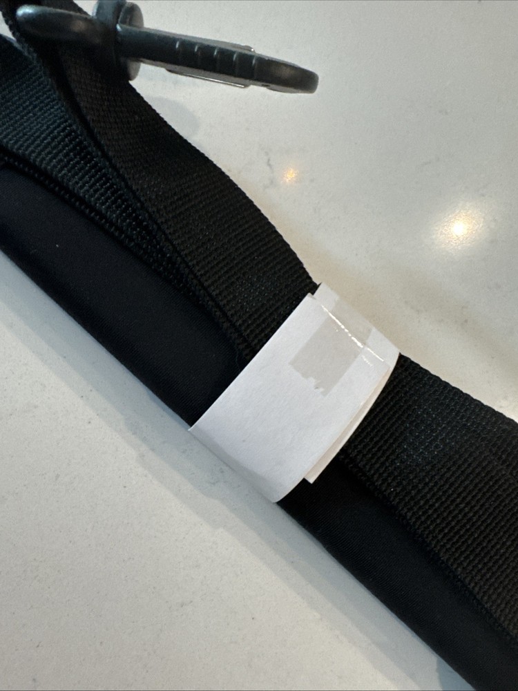 Samsonite Black Padded Shoulder Strap Replacement Adjustable New