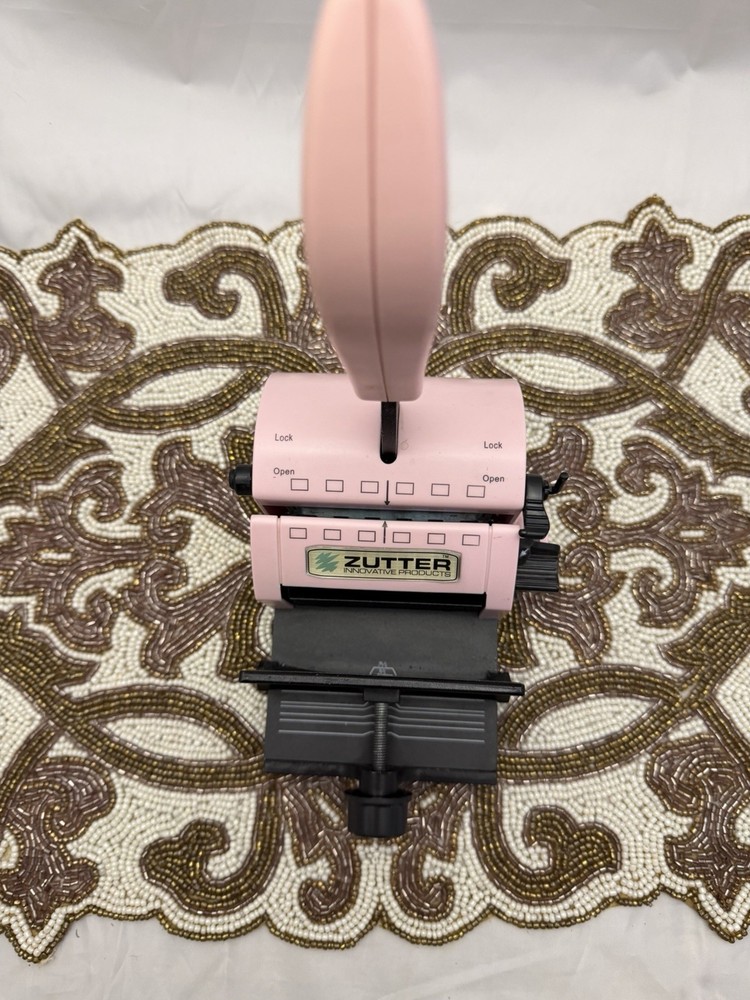 ZUTTER Innovative Product Bind It All Version 2 Scrapbooking Binding System Pink
