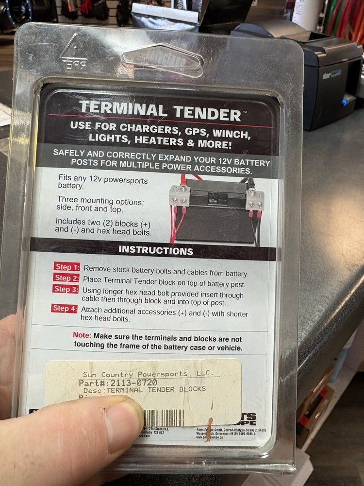 Moose Utility - 2113-0720 - Terminal Tender, Square Post