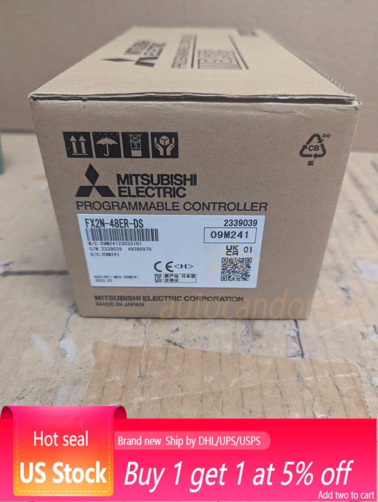 Mitsubishi FX2N-48ER-DS Programmable Controller I/O Extension Unit