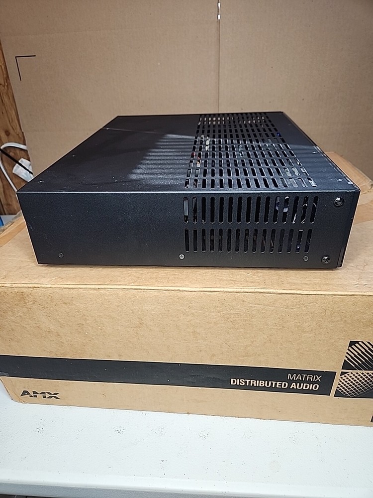 AMX Tango DAS-T0804-SIG Audio Controller 8 Zone Demo Model Black 4 Zone WORKING