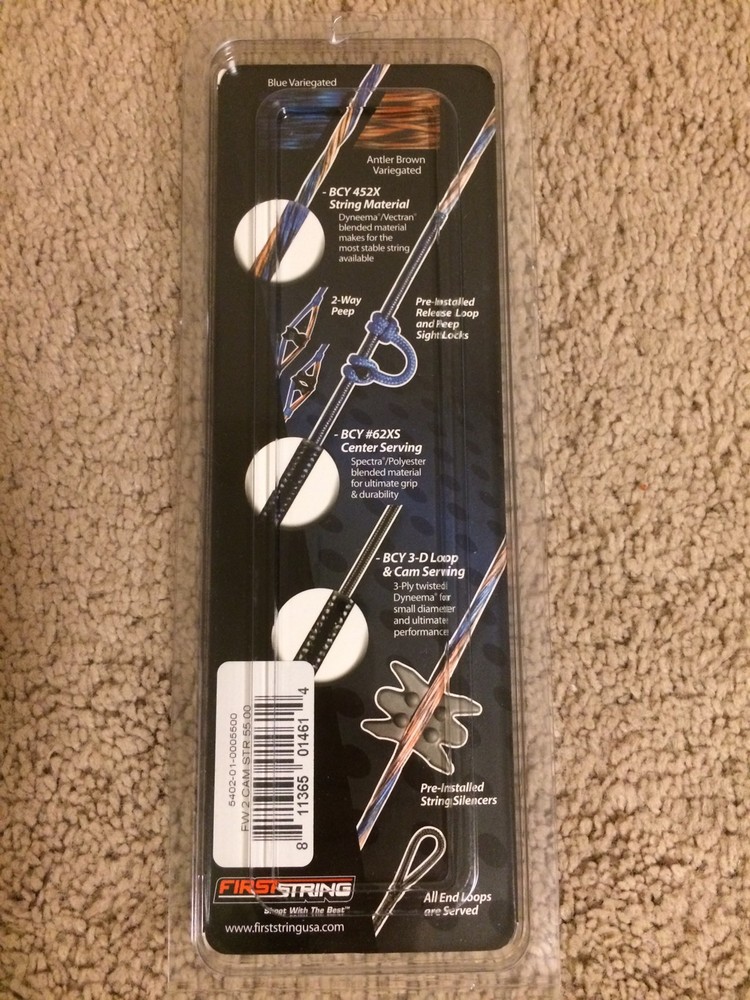 FirstString Flightwire Premium Bow Strings Two Cam String Only 55"