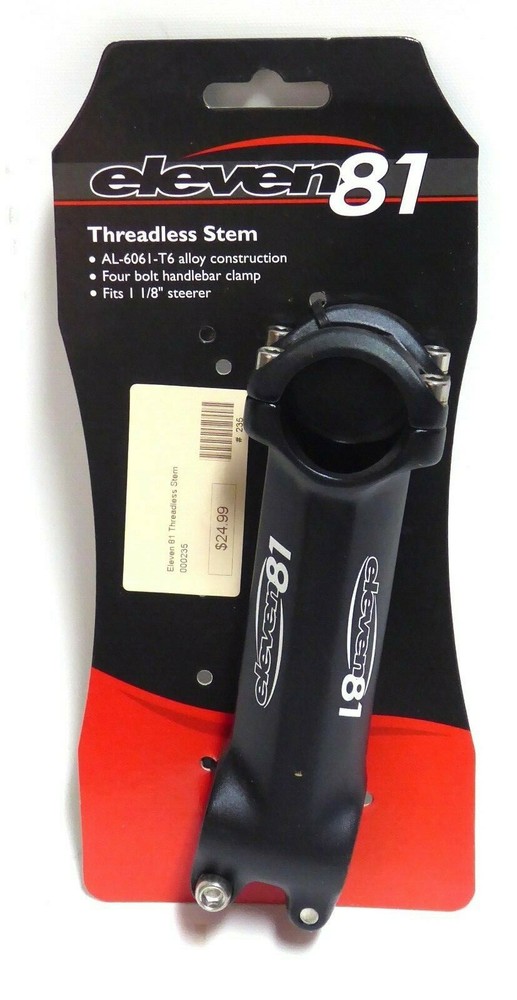 Eleven81 Stem, 120mm, 6 Degrees