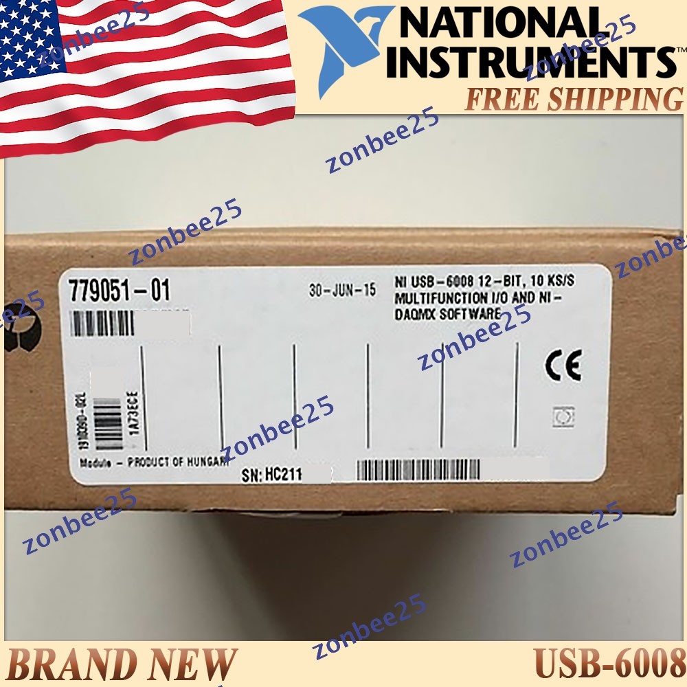 NATIONAL INSTRUMENTS DATA ACQUISITION CARD NI USB-6008 Free Ship