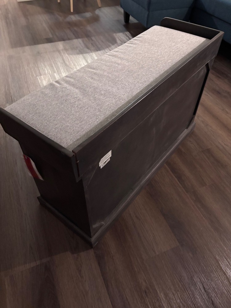 entryway bench with storage