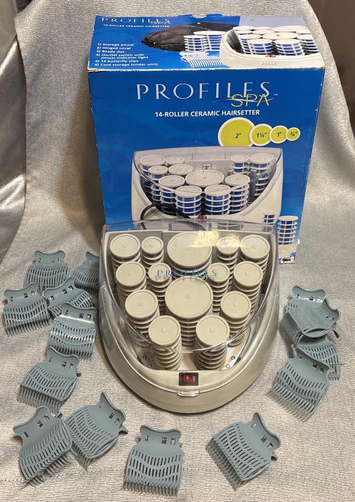 Vintage Profiles Spa 14 Roller Ceramic Hair Setter 2007