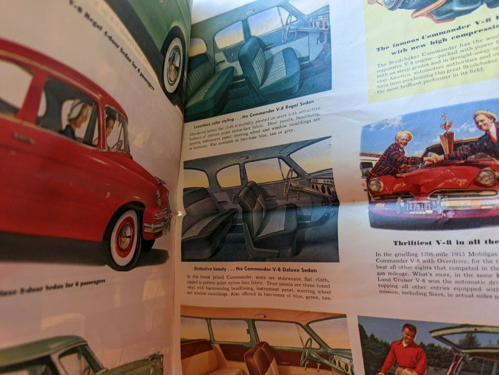 Studebaker 1954 Large Sales Flyer