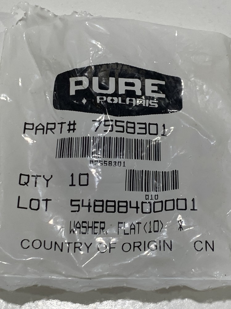 FLAT WASHER QTY 1 - 2000 POLARIS NOS
