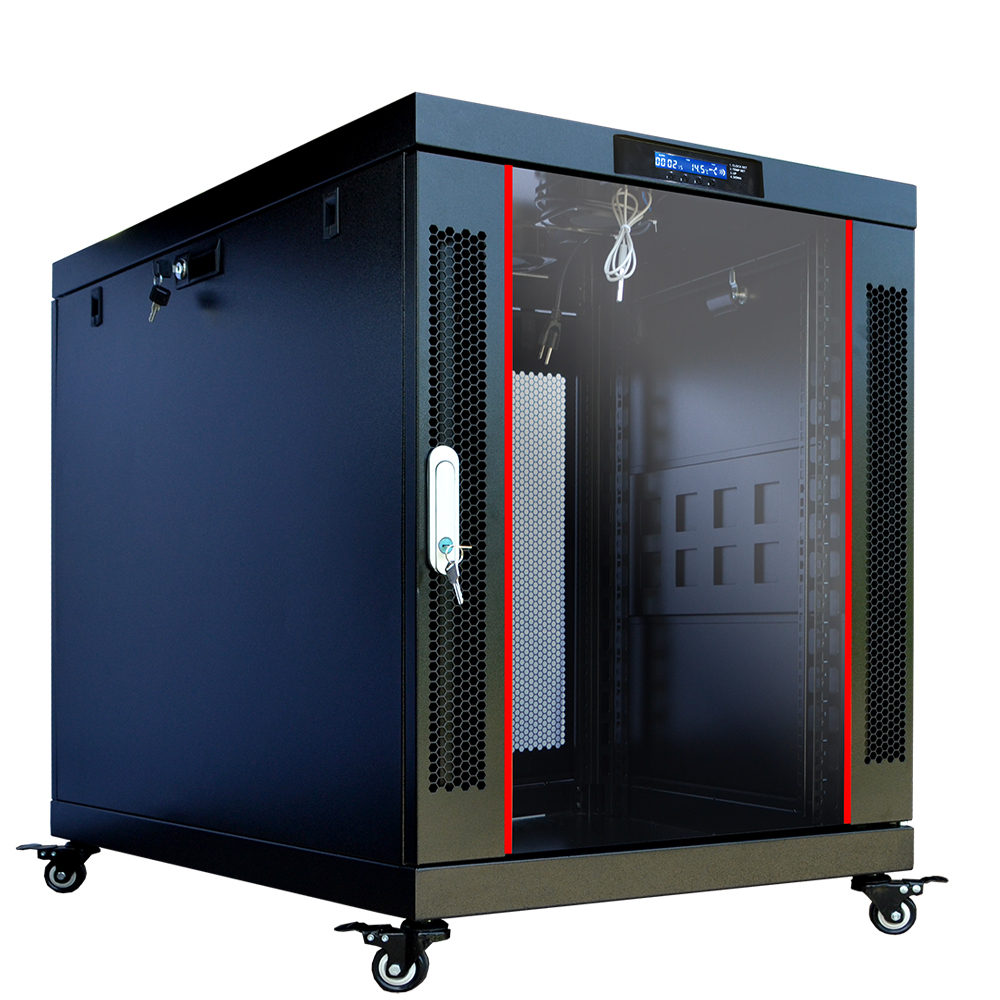 Sysracks 12U Server Rack Cabinet Enclosure Premium Series Sysracks 35" Depth