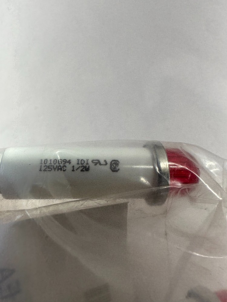 120VAC Red Indicator Light - Lot of 5