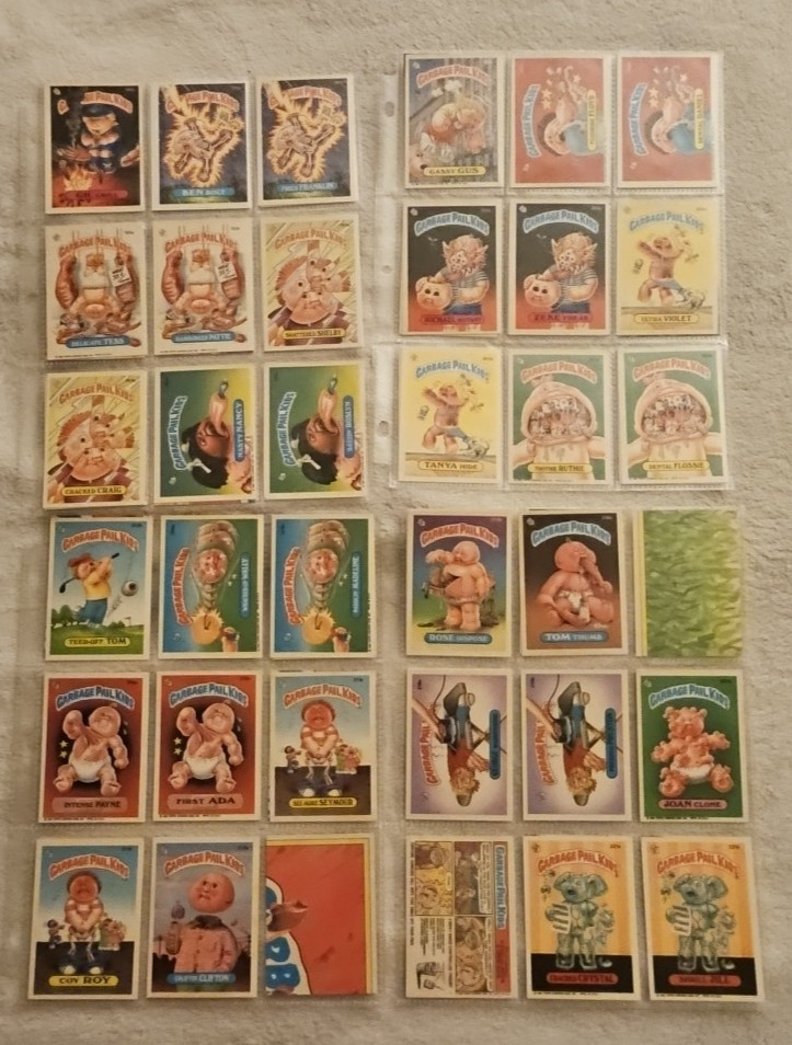 GPK Lot Series 3-9 Including CGC Graded Errors
