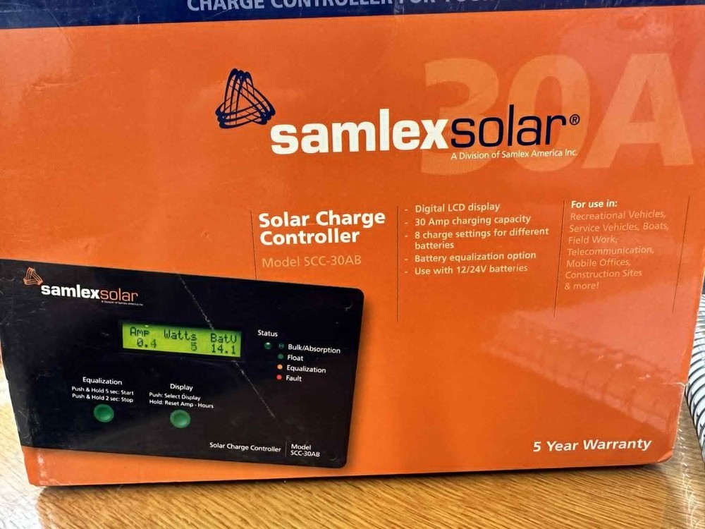 Samlex Solar SCC-30AB Charge Controller