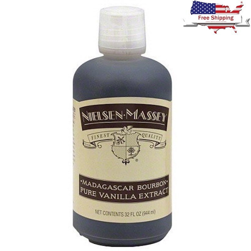 Madagascar Bourbon Pure Vanilla Extract, 32 Oz Vegan Multi Purpose Vanilla
