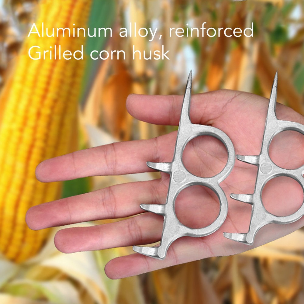 Corn Peeler Aluminum Alloy Corn Quick Corn Cutter Tool Husker High Hardness Corn