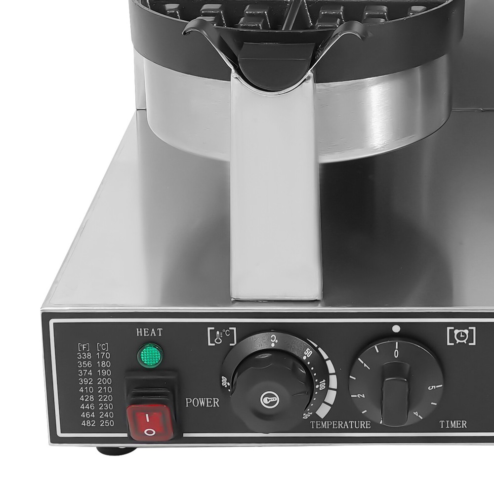 Double Head Waffle Maker Electric Digital Muffin Baker Waffle Making Machine NEW