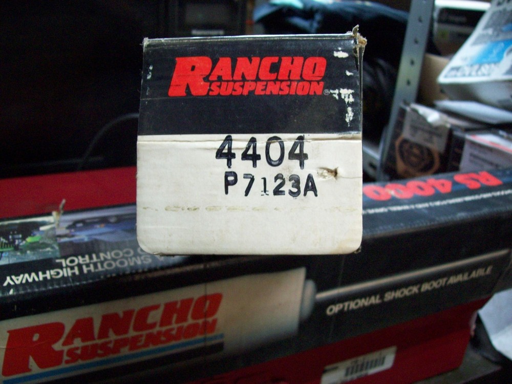 Rancho Suspension shocks