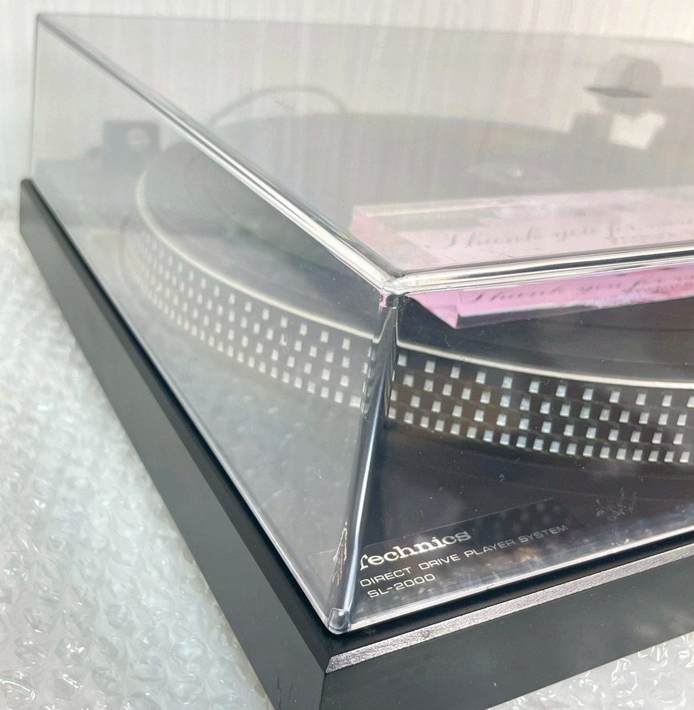 Technics SL-2000 Direct Drive Turntable Record Player Tested Japan