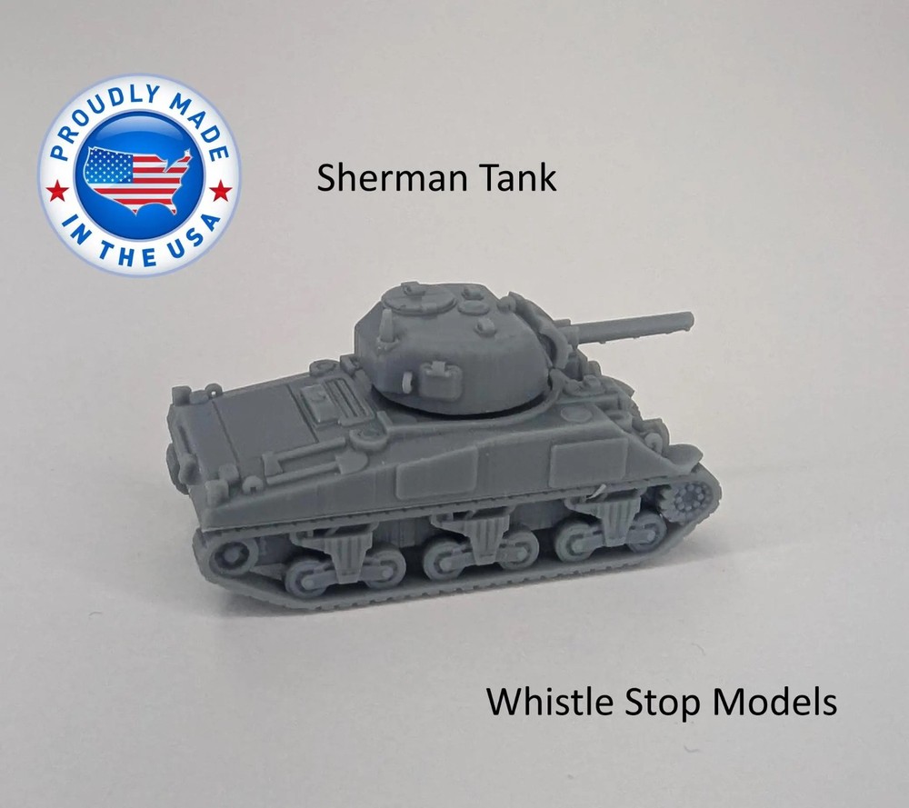 Z Scale Sherman tank