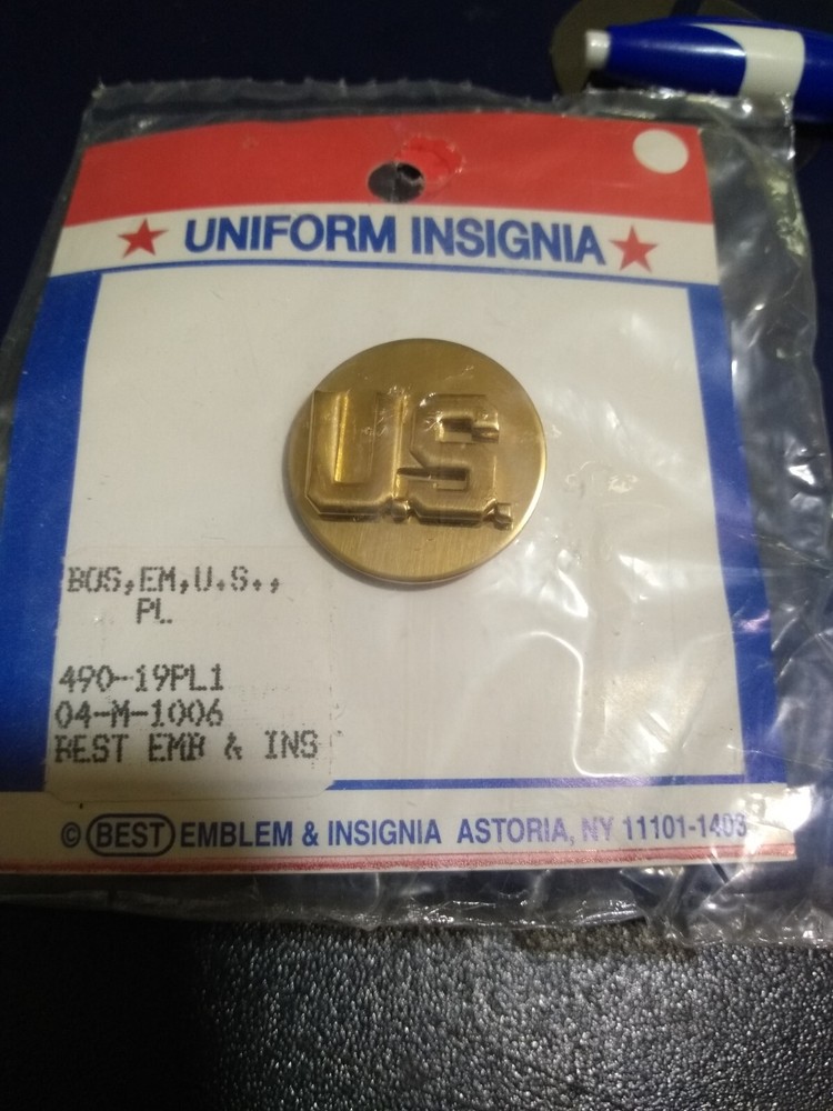 U.S. Army New Single U.S. Collar Disc (23-1149)