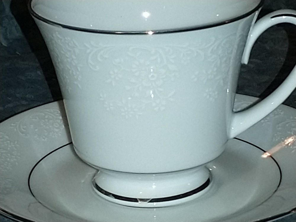 Noritake Tahoe Cup and Saucers, 2 Sets