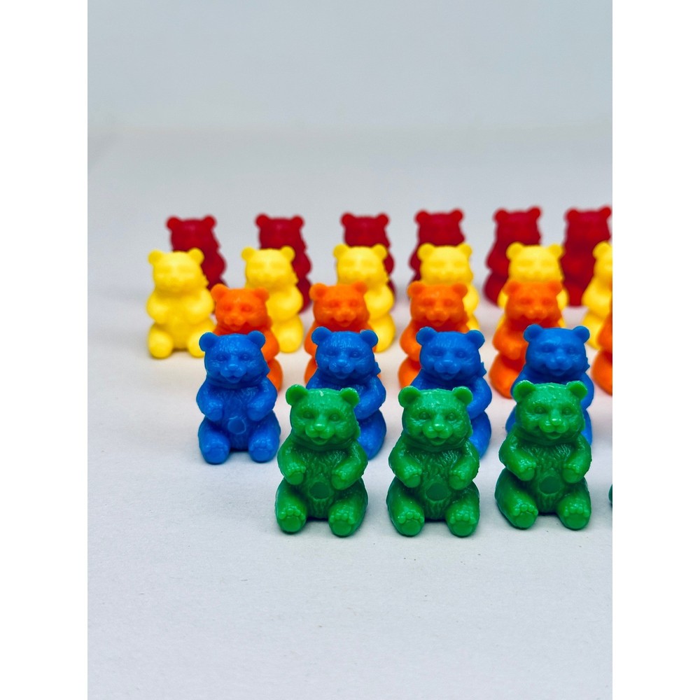 Learning Resources Counting Bears Math Counters Small Toy Animals 33-Piece Set