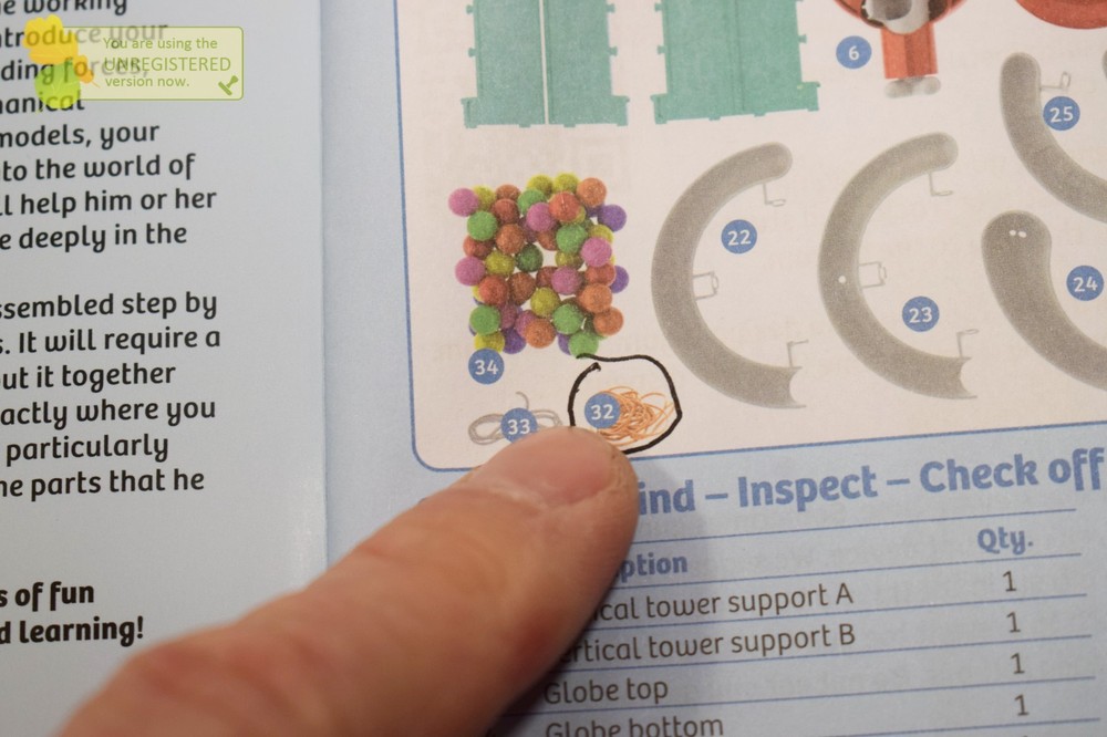 Thames & Kosmos Gumball Machine Maker (Incomplete)