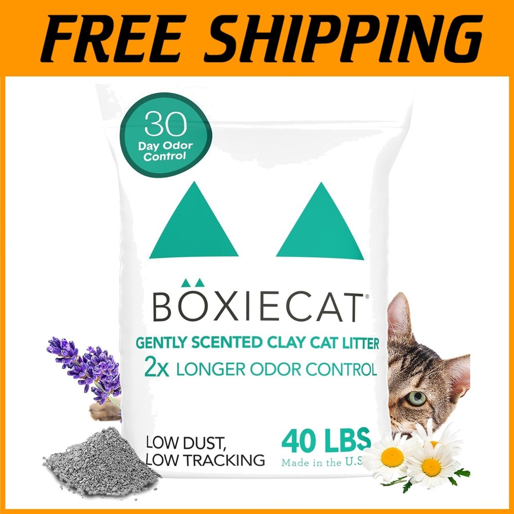 Dust-Free Clumping Cat Litter - 30-Day Odor Control