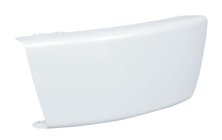 Chrome Freightliner M2 (112) Bumper End - Driver Side