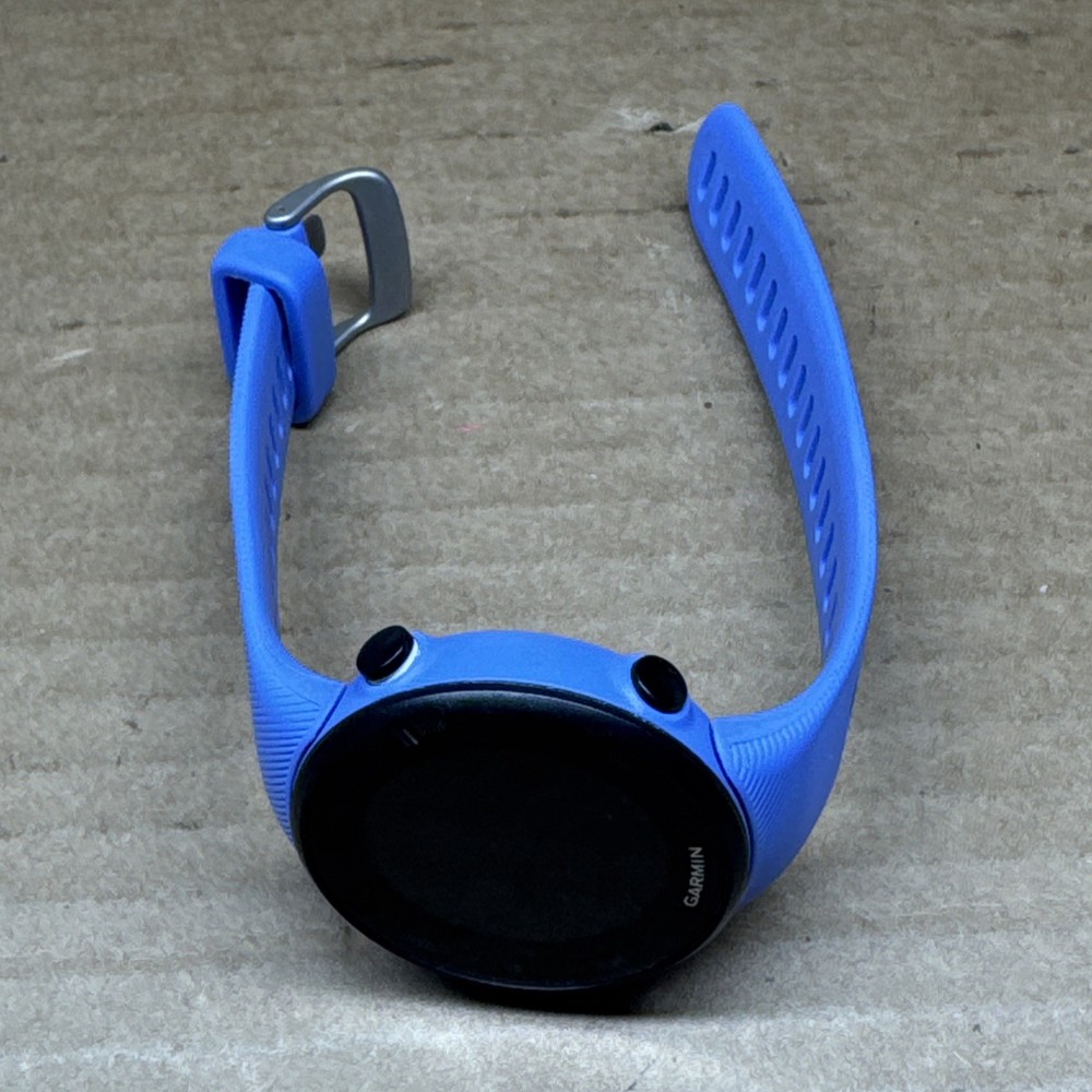 Garmin Forerunner 45s Running Smart Watch Blue GPS - Read Below -