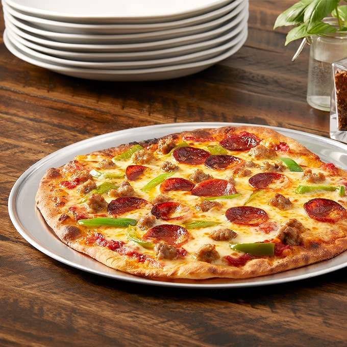 , Inc. Pizza Pan,Wide Rim,16 In.
