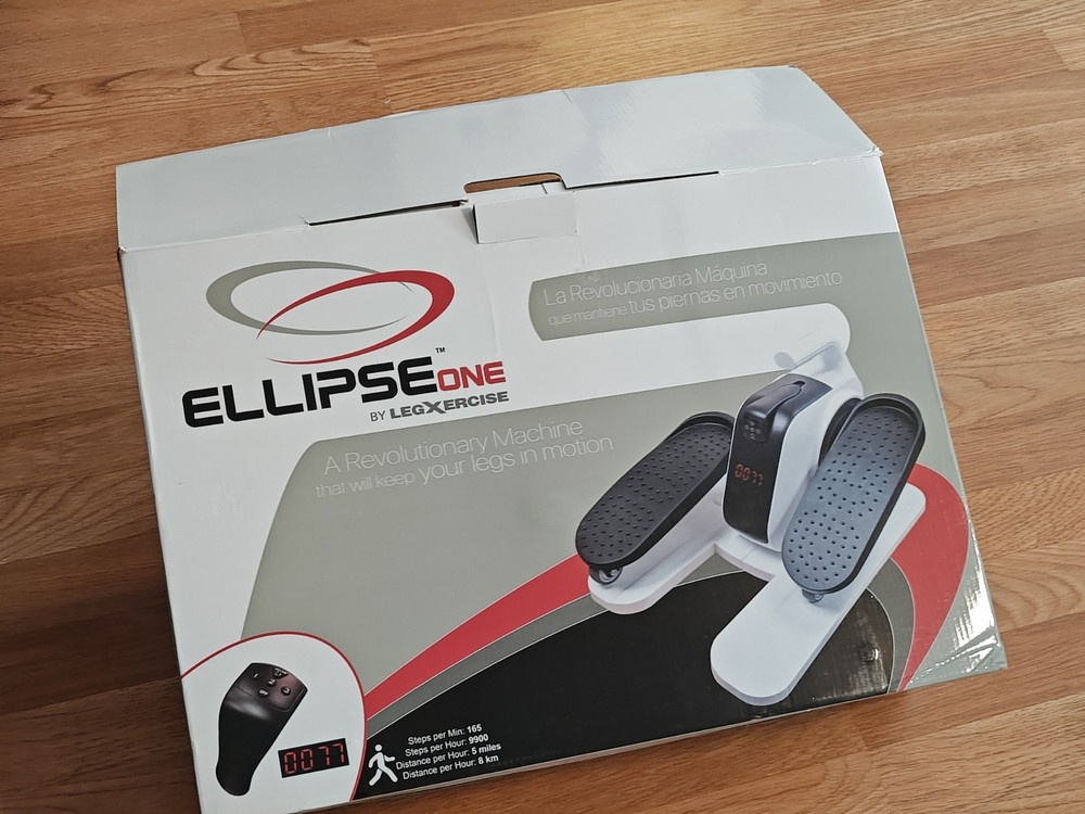 NEW ELLIPSE ONE LegXercise Elliptical Leg Exercise Trainer Under Desk OPEN BOX