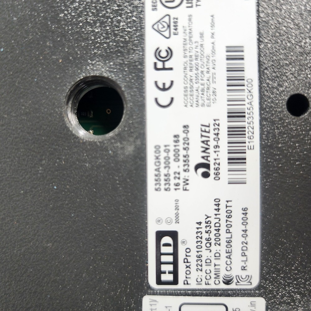 READ HID 5355AGK14 ProxPro with Keypad Access Control Reader Gray - Assa Abloy