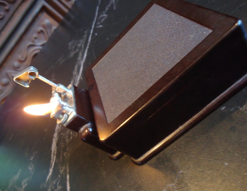 Parker Beacon Lighter & Cigarette Case Combination - Bakelite - Dunhill