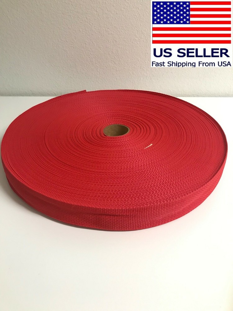 1/2" inch Polypropylene Webbing Nylon Strap Heavyweight