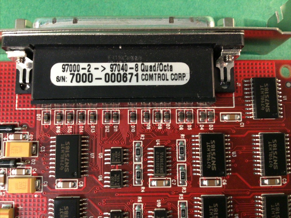 Comtrol A10100 97000-2 97040-8 Quad/Octs
