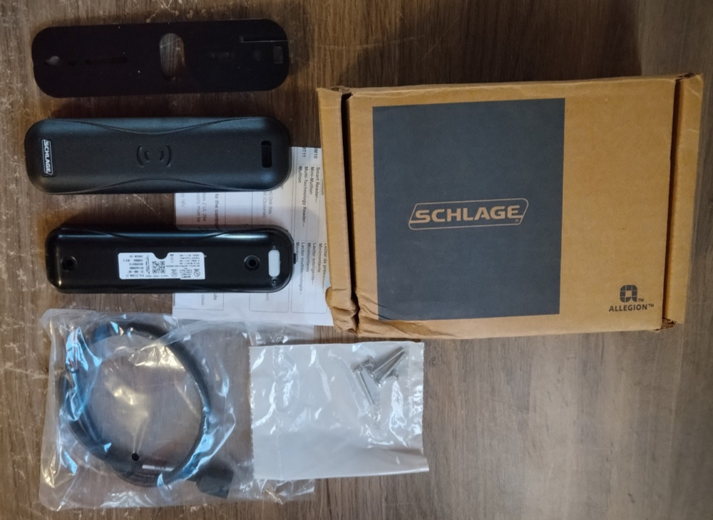 Schlage MT11-485 Multi-Technology Reader Mullion Mount - Black