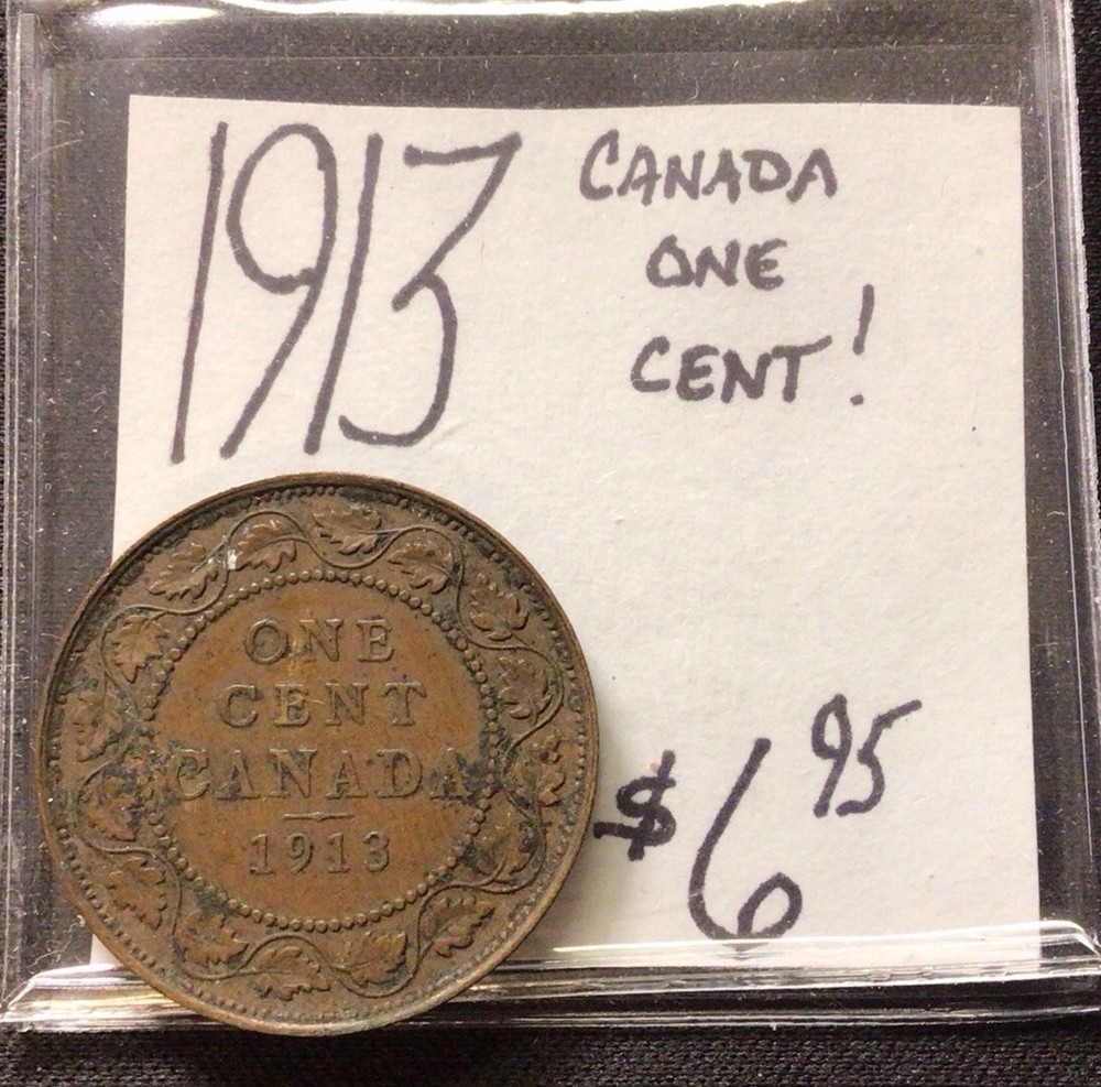 1913 Canada One Cent! ENN Coins