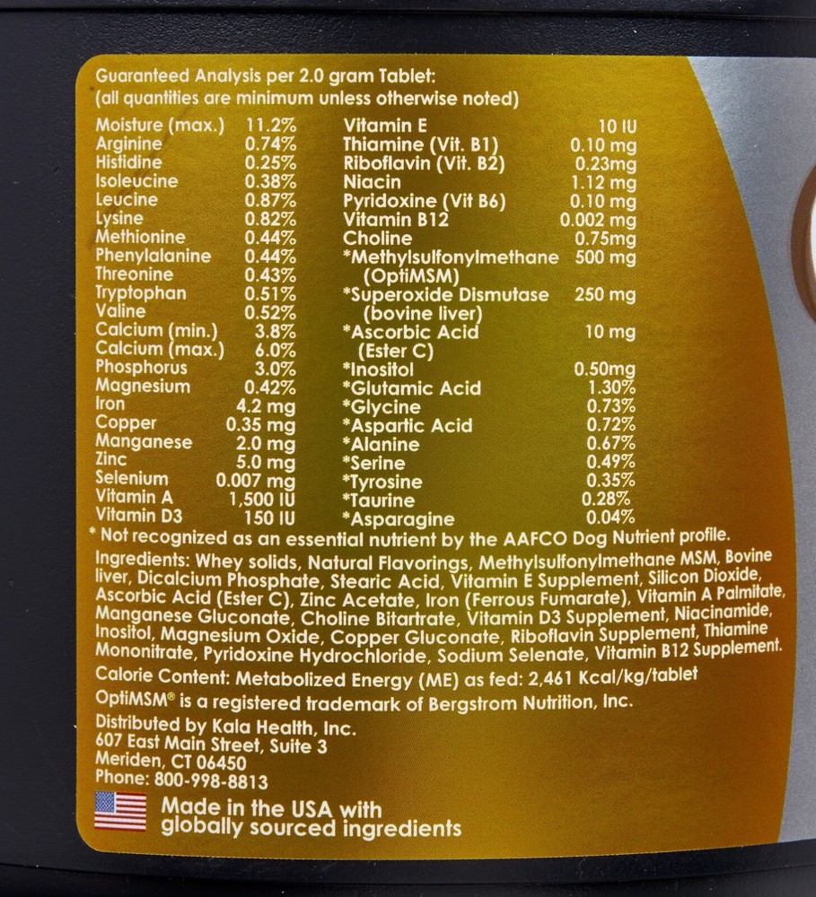 PeakTails Senior Multivitamin