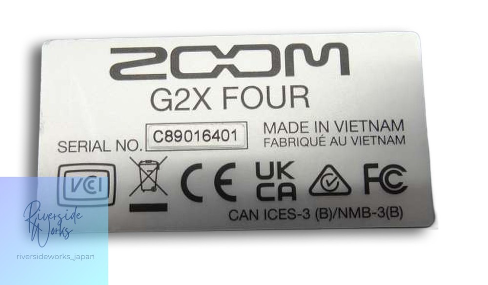 ZOOM G2X FOUR Multi-Effects Pedal