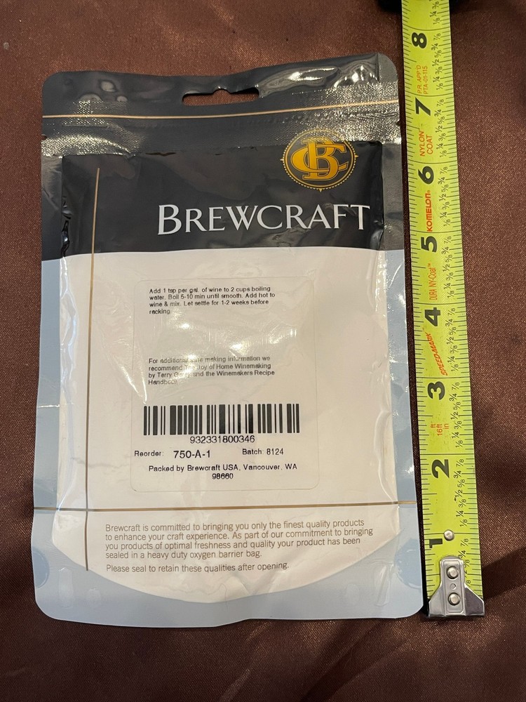 Sparkolloid Clarifying Agent 2 oz, for Wine or Beer Brewcraft