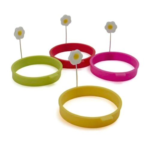Zeal Perfect Eggs - Silicone Egg / Pancake Ring with Handle