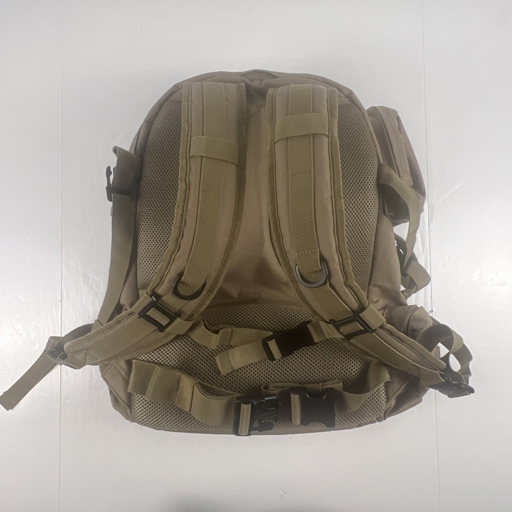 Allen Tactical Backpack Tan Hydration Compatible Adjustable Strap LE Military
