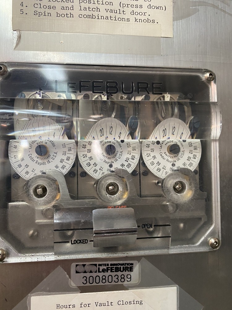 Lefebure Bank Vault Door