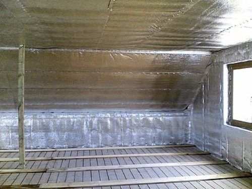 Reflective Foam Insulation Heat Shield Thermal RAFTER Insulation Shield 16"x100'