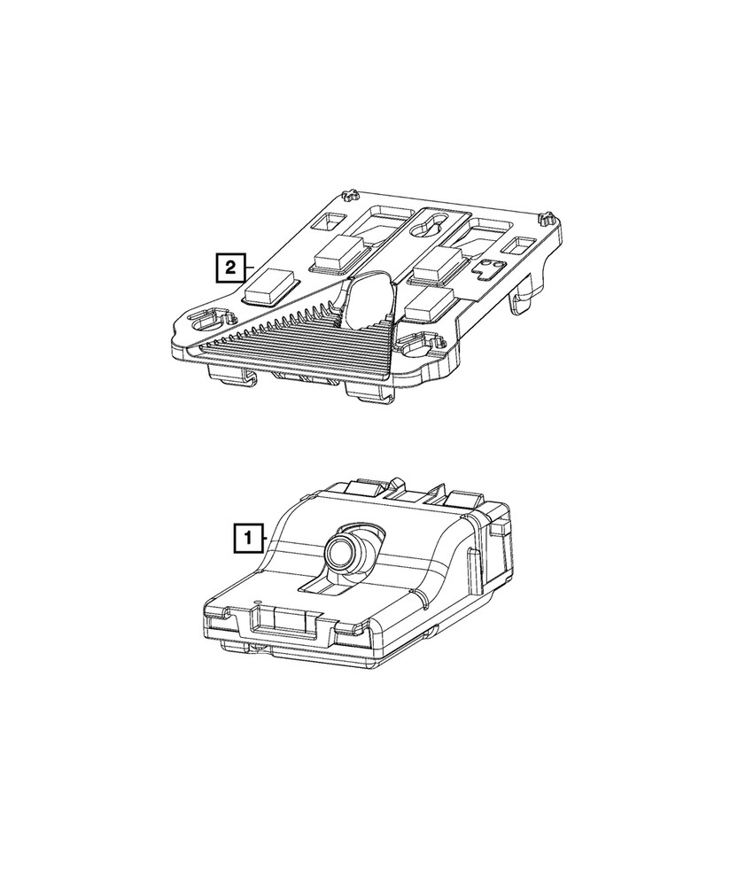 Genuine Mopar Forward Facing Camera 4672775AA
