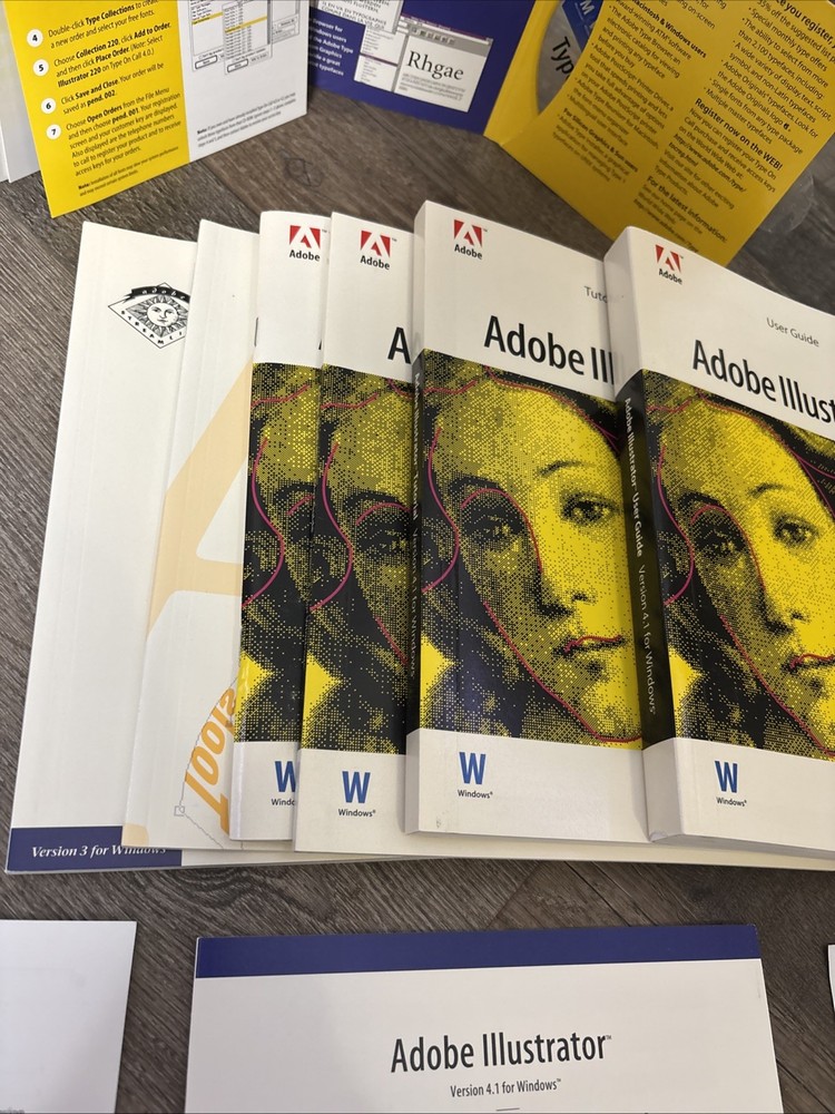 Adobe Illustrator 4.1 Box Set Complete