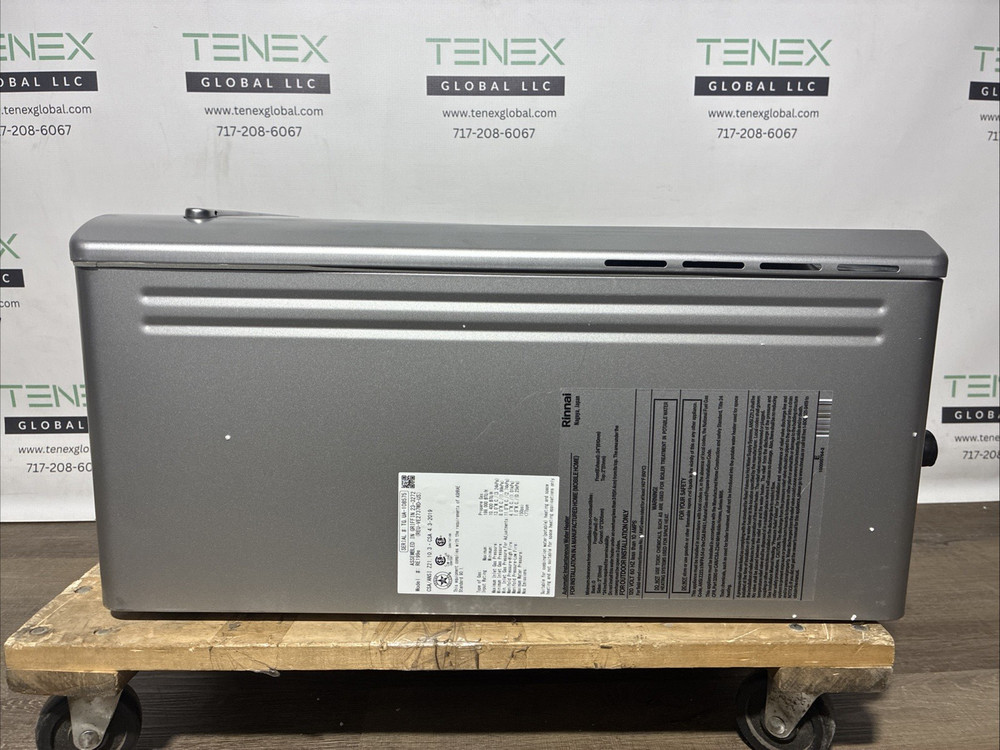 Rinnai RE199eP Outdoor Tankless Water Heater 199k BTU Propane Gas (B-12 #1524)