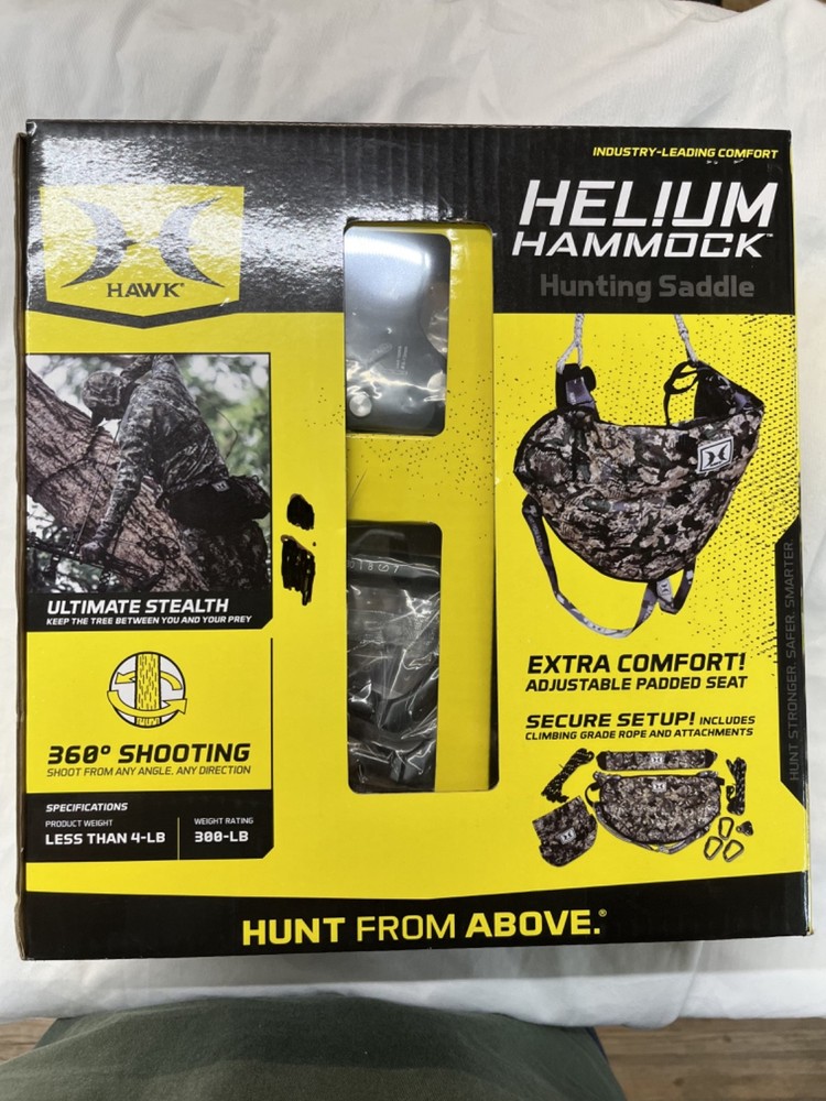helium hammock hunting saddle
